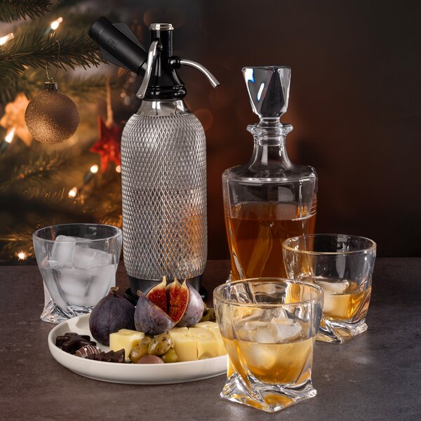 Karafa na whisky Imperial 0,77 l+2 pohár, sada