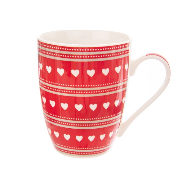 Hrnček Red Love SRDCE 0,35 l