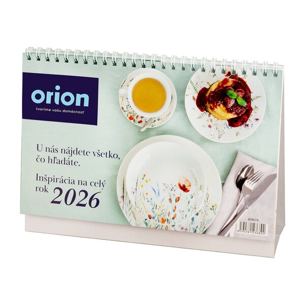Stolný kalendár Orion 2026