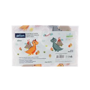 Desiatové vrecko 35x25 cm 40 ks DINO